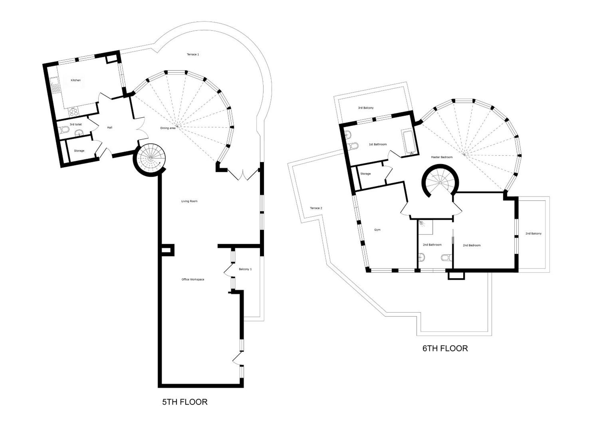 Lux Penthouse 200M2 - Office, Terrace, Gym & Parking Apartamento Luxemburgo