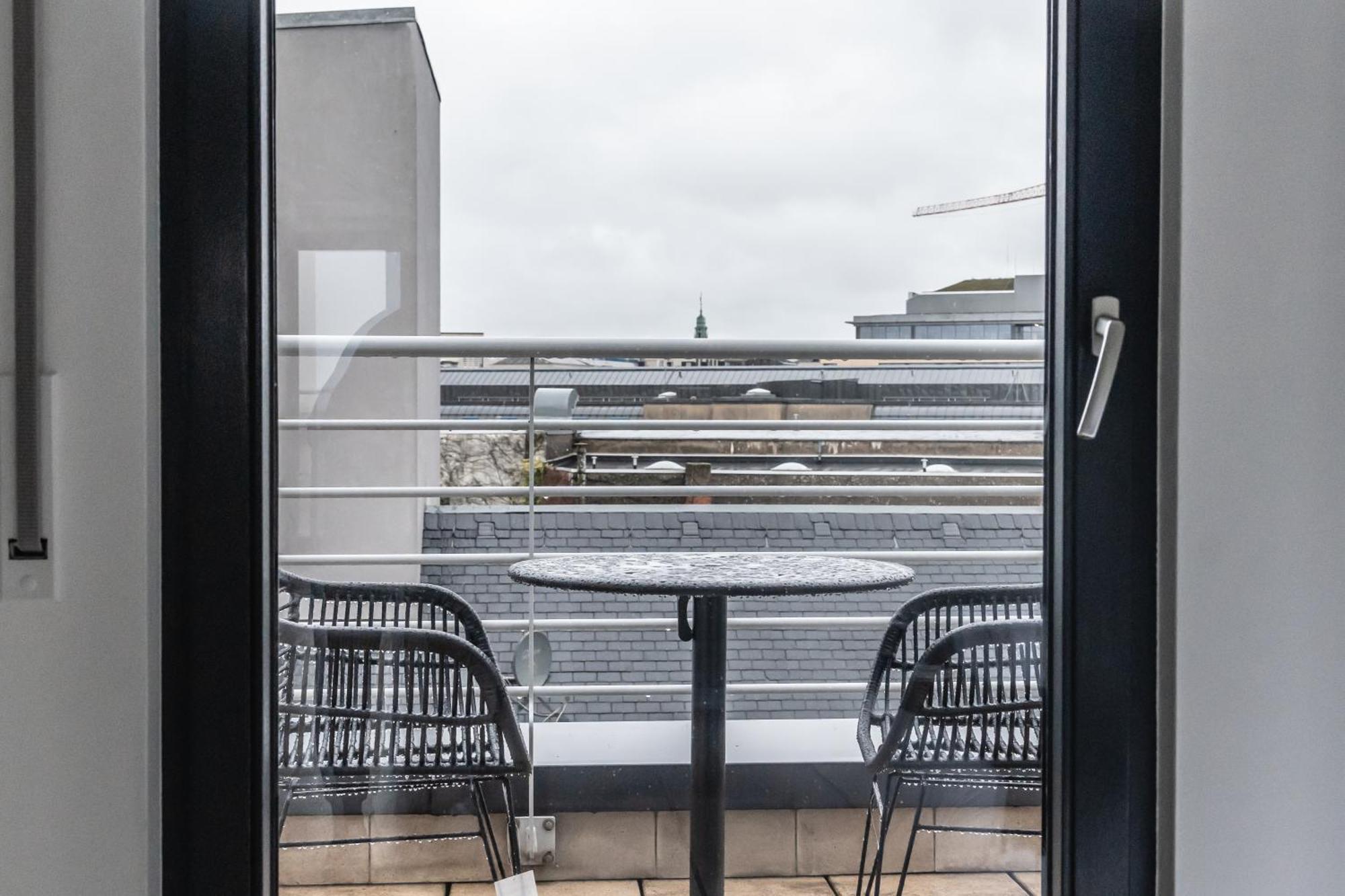 Lux Penthouse 200M2 - Office, Terrace, Gym & Parking Apartamento Luxemburgo